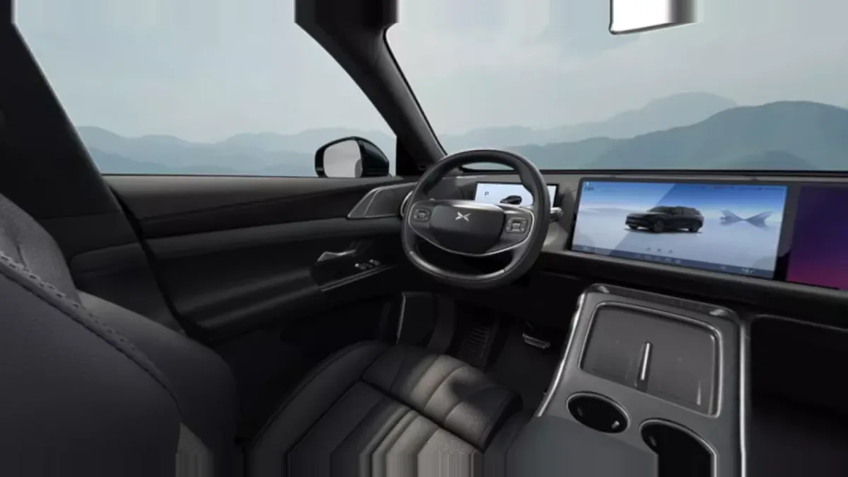 XPENG G9 AWD Performance en renting en Barcelona — Trasera